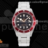 ZF V5 튜더 헤리티지 블랙베이 레드베젤 스틸브레이슬릿 Heritage Black Bay Red Bezel ZF 1:1 Best Edition on SS Bracelet A2824 V5
