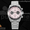 TWF 튜더 블랙베이 크로노 핑크다이얼 스틸브레이슬릿 Black Bay Chrono SS TWF 1:1 Best Edition Pink Dial on SS Bracelet A7750