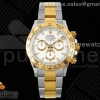 VRF 롤렉스 데이토나 옐로우골드콤비 화이트다이얼 스틸브레이슬릿 Daytona 116523 SS/YG VRF 1:1 Best Edition White Dial on SS/YG Bracelet A7750