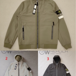 탑스토니 19FW Q0222 스톤아일랜드 소프트쉘 후드자켓 (3컬러)