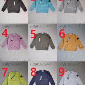 탑스토니 JUNIOR 21SS 61340 쥬니어 스톤아일랜드 라운드 맨투맨  (9컬러)