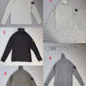 탑스토니 19FW 542C2 스톤아일랜드 터틀넥 울스웨터 (5컬러)