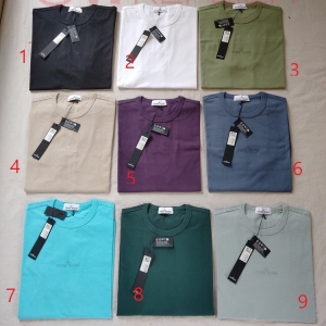 탑스토니 스톤아일랜드 가슴자수 오버핏 라운드 티셔츠 (9컬러) 23SS 20444 OVERSIZE FIT EMBROIDERY T-SHIRT