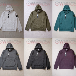탑스토니 스톤아일랜드 후드 스웻 티셔츠 (7컬러) 23FW 61720 HOODED SWEATSHIRT
