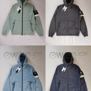 탑스토니 스톤아일랜드 소프트쉘 후드 자켓 (4컬러) 22FW Q0122 SOFT SHELL-R JACKET