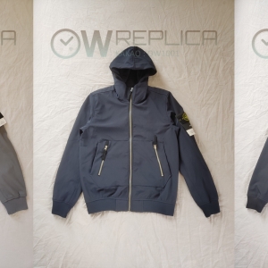 탑스토니 스톤아일랜드 라이트 소프트쉘 후드 자켓 (3컬러) 21SS 40727 LIGHT SOFT SHELL-R JACKET