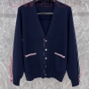 대리석집 톰브라운 삼선띠 네이비 울 가디건