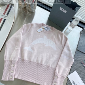 터보 톰브라운 여성용 돌고래 핑크 울니트