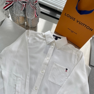 터보 루이비통 여성 실크 셔츠