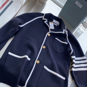 터보 톰브라운 사선완장 울 자켓