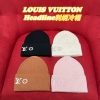 폭스샵 루이비통 헤드라인 모노그램자수 니트비니 (4컬러)