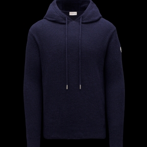 탑몽클 몽클레어 울 니트 후드 (2컬러)