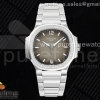 3KF 파텍필립 노틸러스 7118 레이디 다이아베젤 그레이다이얼 스틸브레이슬릿 Nautilus 7118 Ladies 3KF 1:1 Best Edition Gray Dial Diamonds Bezel on SS Bracelet A324 Super Clone