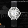 3KF 까르띠에 발롱블루 33미리 화이트다이얼 블랙가죽스트랩 Ballon Bleu 33mm SS 3KF 1:1 Best Edition White Dial on Black Leather Strap A076