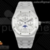 APSF 오데마피게 로얄오크 퍼페츄얼캘린더 실버다이얼 스틸브레이슬릿  Royal Oak 41mm Complicated 26574 SS APSF1:1 Best Edition Silver Dial on SS Bracelet A5134