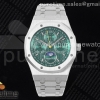 APSF 오데마피게 로얄오크 퍼페츄얼캘린더 그린다이얼 스틸브레이슬릿  Royal Oak 41mm Complicated 26574 SS APSF1:1 Best Edition Green Dial on SS Bracelet A5134