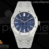 APSF V2 오데마피게 로얄오크 15510 블루다이얼 스틸브레이슬릿  Royal Oak 15510 SS APSF 1:1 Best Edition Blue Dial on SS Bracelet SA4302 Super Clone V2 (SW Dial)
