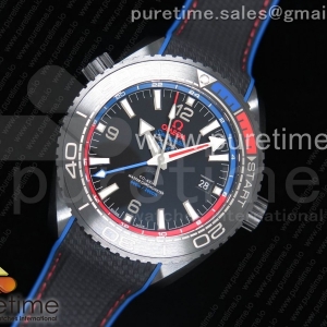 (특가) VSF 오메가 씨마스터 플래닛오션 딥블랙 45.5mm ETNZ 리얼세라믹 블랙러버스트랩 Planet Ocean 45.5mm ETNZ 