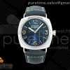 HWF 파네라이 라디오미르 45미리 PAM1383 블루다이얼 블루가죽스트랩 PAM1383 Radiomir HWF Best Edition Blue Dial on Blue Asso Strap A6497