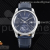 APSF 론진 마스터 파워리저브 블루다이얼 블루가죽스트랩 Master Power Reserve SS APSF 1:1 Best Edition Blue Dial on Blue Leather Strap AL602