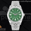 EWF 롤렉스 오이스터 퍼페츄얼41 그린다이얼 쥬빌레브레이슬릿 Oyster Perpetual 41mm 124300 EWF Best Edition Green Dial on SS Jubilee Bracelet A3230