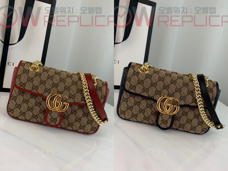 446744 구찌 GG마몬트 체인 숄더백 22CM 미니 (2컬러)