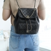 팬더샵 샤넬 블랙 듀마 백팩 라지 Duma Backpack