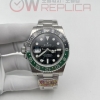 (당발) CLEANF 클린공장 롤렉스 지엠티마스터2 블랙/그린인서트 블랙다이얼 오이스터브레이슬릿