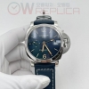 (당발) VSF 파네라이 42미리 루미노르 GMT PAM904 블루다이얼 블루가죽스트랩