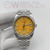 (당발) EWF 롤렉스 오이스터 퍼페츄얼41 옐로우다이얼 쥬빌레브레이슬릿 (왕관기움??)