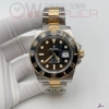 (당발) CLEANF 클린공장 롤렉스 서브마리너 옐로우골드콤비 블랙다이얼 스틸브레이슬릿