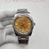 ( #국내# 당발) CLEANF 클린공장 롤렉스 오이스터 퍼페츄얼 41미리 옐로우다이얼 스틸브레이슬릿