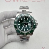 (#국내# 당발) CLEANF 클린공장 V2 롤렉스 서브마리너 그린인서트 그린다이얼 스틸브레이슬릿 헐크