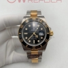 (#국내# 당발) CLEANF 클린공장 롤렉스 신형 서브마리너 옐로우골드콤비 블랙다이얼 스틸브레이슬릿