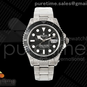 VSF V2 롤렉스 요트마스터 티타늄 블랙다이얼 티타늄브레이슬릿 프리스프렁 106g Yacht-Master 226627 Titanium VSF 1:1 Best Edition Black Dial on Titanium Bracelet VS3235v2