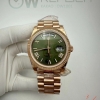 (#국내# 당발) GMF V2 롤렉스 데이데이트40 텅스텐(Cu-W metal) 로즈골드 그린로만다이얼 스틸브레이슬릿