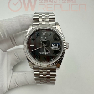 (#국내# 당발) VSF 롤렉스 데이저스트36 그레이그린로만다이얼 쥬빌레브레이슬릿 데젓36 윔블던