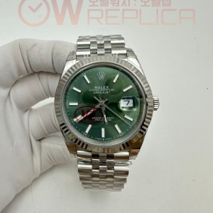 (#국내# 당발) VSF V2 롤렉스 데이저스트41 그린다이얼 쥬빌레브레이슬릿 133g