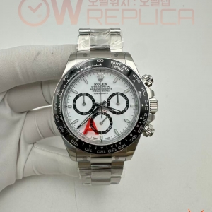 (#국내# 당발)VSF 롤렉스 2023데이토나 세라믹베젤 화이트다이얼 스틸브레이슬릿