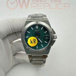 (#국내# 당발) KRF IWC 인제니어 35미리 아쿠아블루다이얼 스틸브레이슬릿