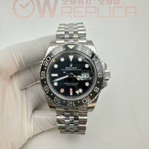 (당발) VSF V3 롤렉스 지엠티마스터2 블랙/그레이인서트 블랙다이얼 쥬빌레브레이슬릿