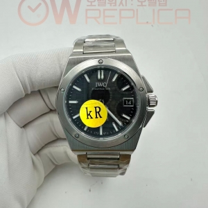 (#국내# 당발) KRF IWC 인제니어 35미리 블랙다이얼 스틸브레이슬릿