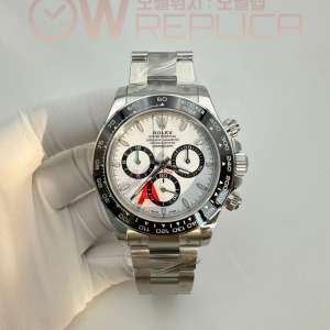 (#국내# 당발)VSF 롤렉스 2023데이토나 세라믹베젤 화이트다이얼 스틸브레이슬릿