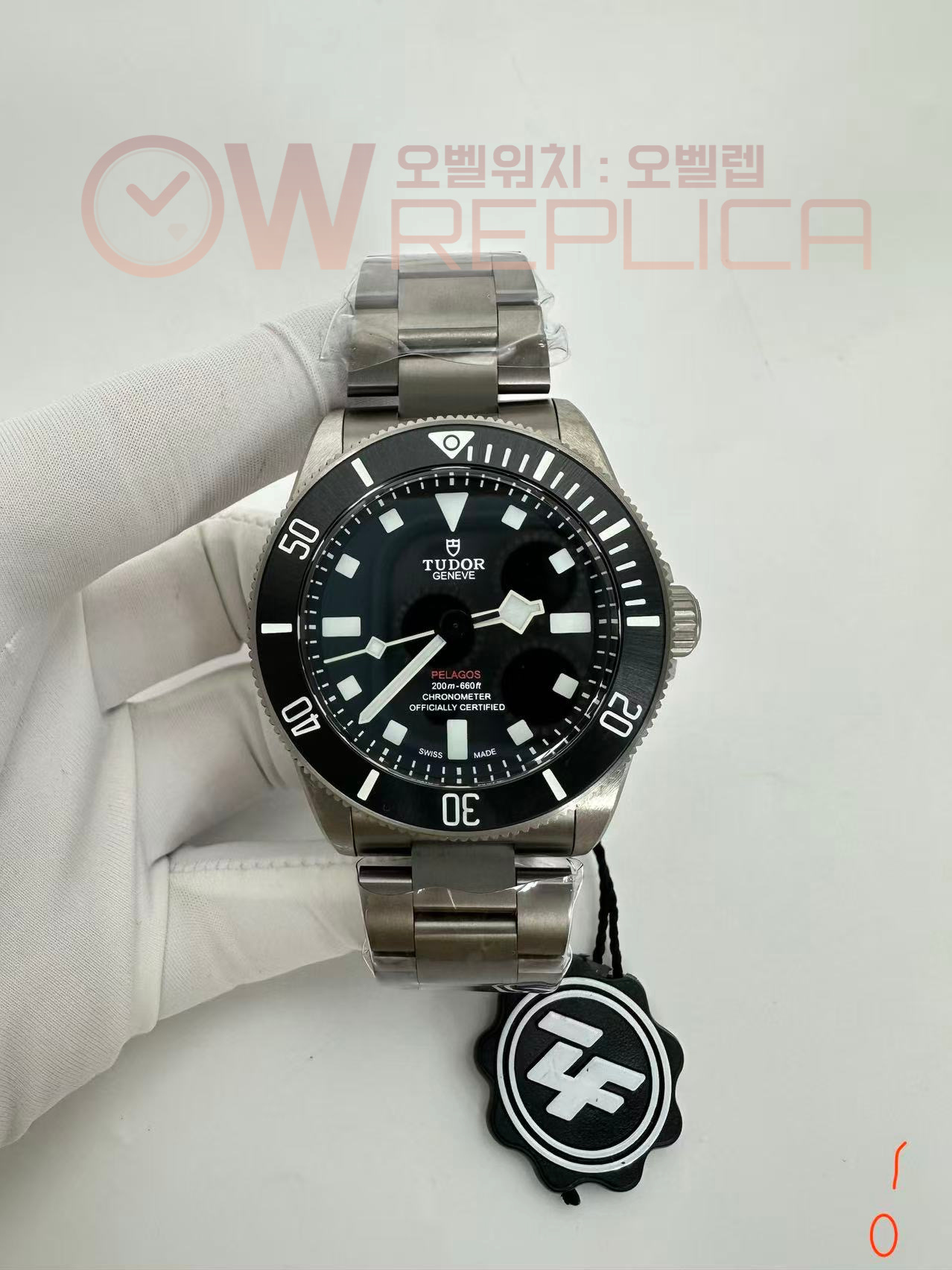 (#국내# 당발) ZF V2 튜더 펠라고스 티타늄 39미리 블랙다이얼 스틸브레이슬릿