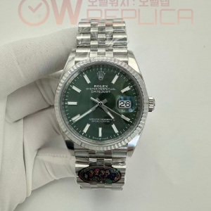 (#국내# 당발) VF 롤렉스 데이저스트36 그린다이얼 쥬빌레브레이슬릿