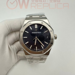 (#국내# 당발) VSF 오데마피게 로얄오크 15500 블루다이얼 스틸브레이슬릿