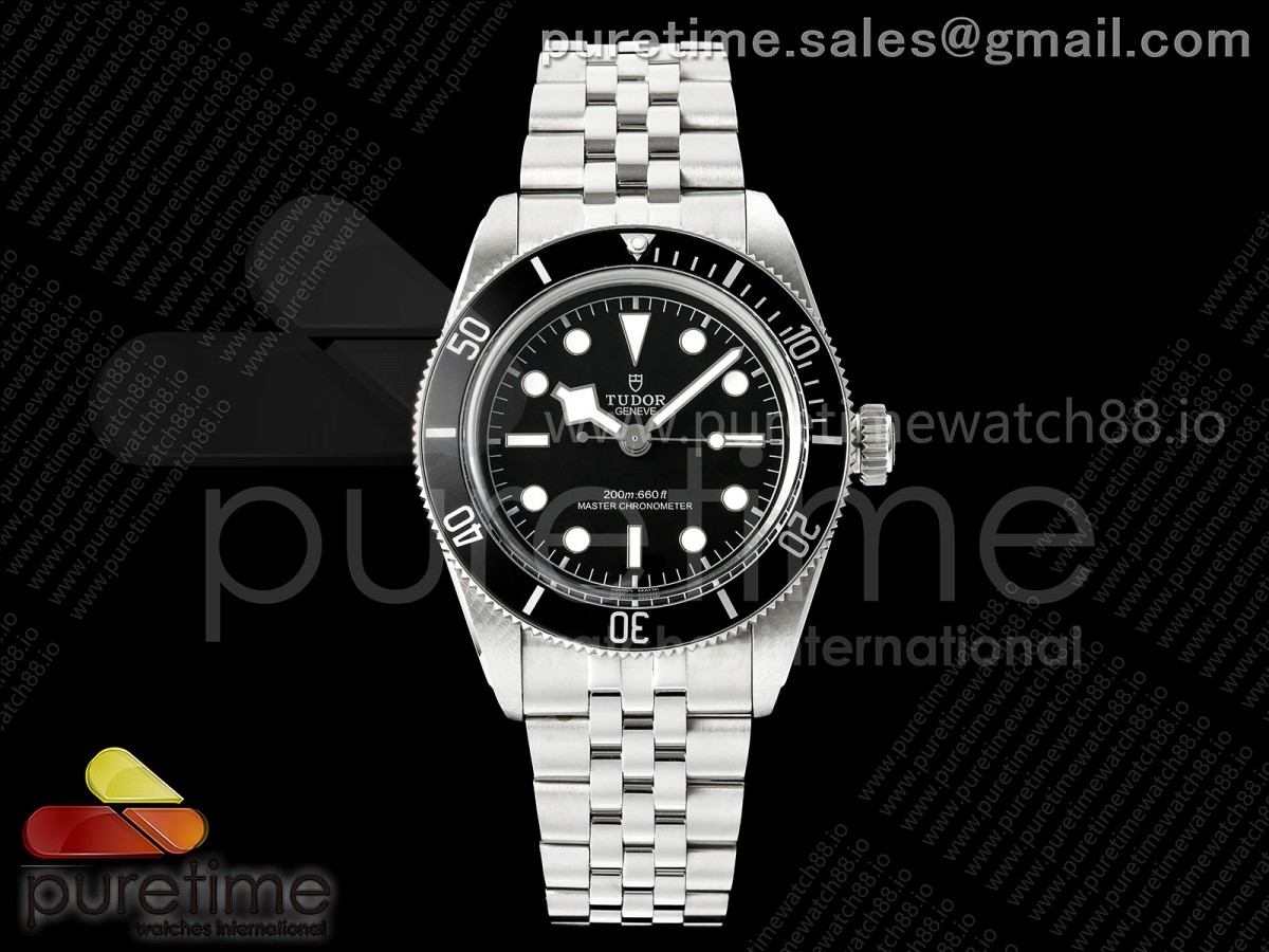 ZF 튜더 헤리티지 블랙베이 41미리 모노크롬 블랙다이얼 스틸브레이슬릿 Heritage Black Bay 41mm SS ZF 1:1 Best Edition Black Dial on Jubilee Bracelet A2824