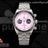 ZF 튜더 블랙베이 크로노 41미리 핑크다이얼 스틸브레이슬릿 Black Bay Chrono SS ZF 1:1 Best Edition Pink Dial on SS Bracelet A7750