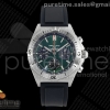 TF V2 브라이틀링 크로노맷B01 42미리 그린다이얼 블랙러버스트랩 Chronomat B01 42mm SS TF 1:1 Best Edition Green/Black Dial on Black Rubber Strap A7750 V2