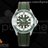 TF 브라이틀링 슈퍼오션 44미리 그린베젤 그린다이얼 그린러버스트랩 SuperOcean Automatic 44 SS Green Bezel TF 1:1 Best Edition Green Dial on Green Rubber Strap A2824